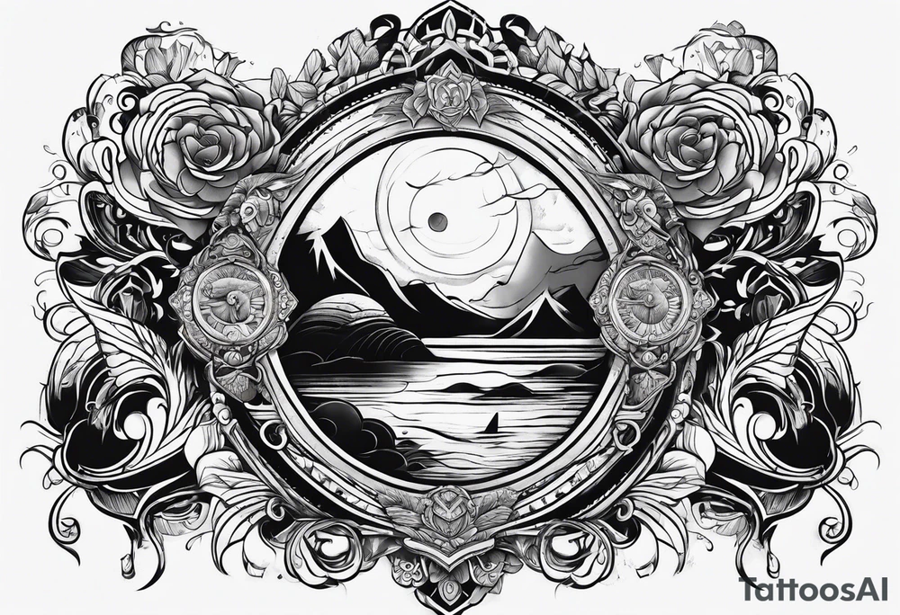 Book themed tattoo idea