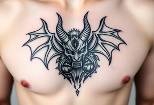 demon tattoo idea