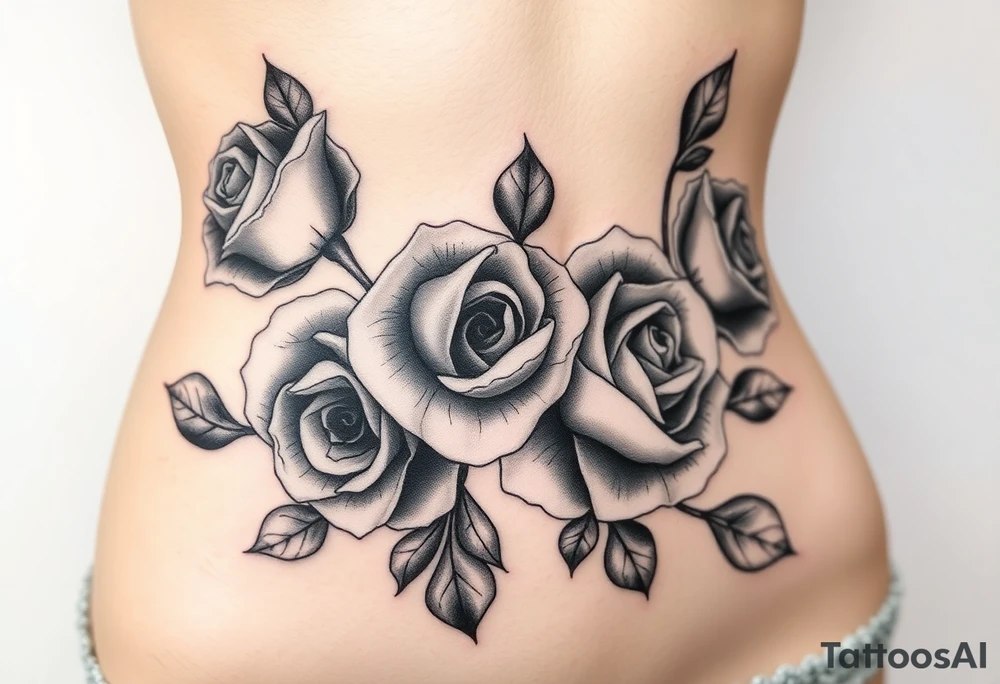 Roses tattoo idea