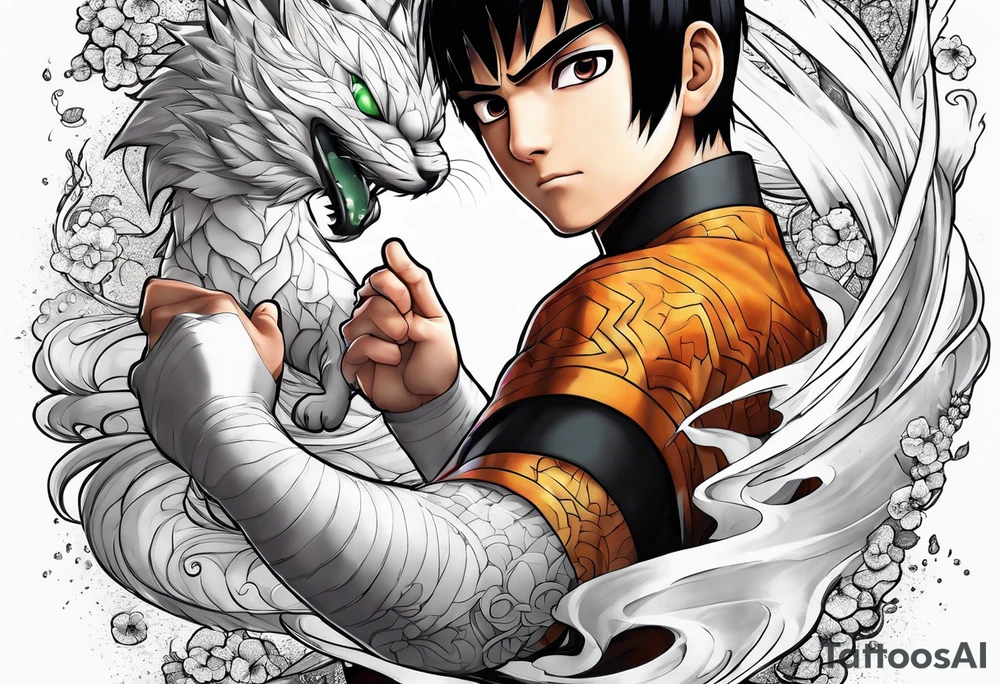 Rock Lee tattoo idea