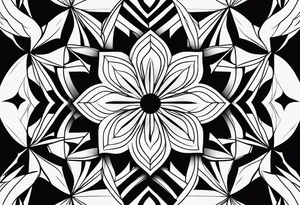 pattern tattoo idea