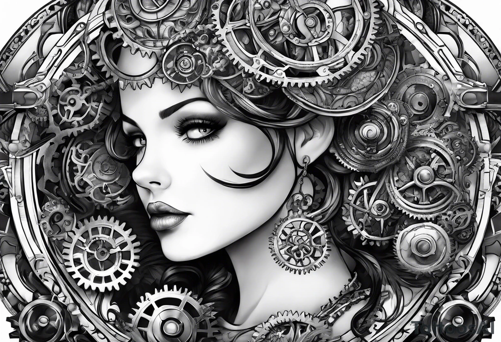 steam punk, Gears, Autism tattoo idea