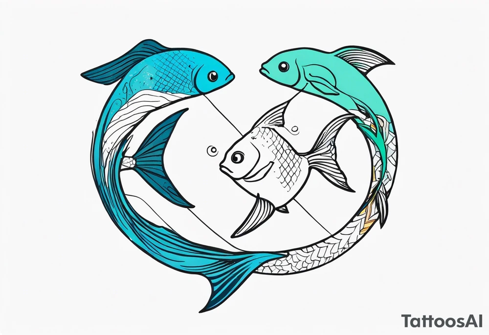 pisces friendship tattoo idea tattoo idea
