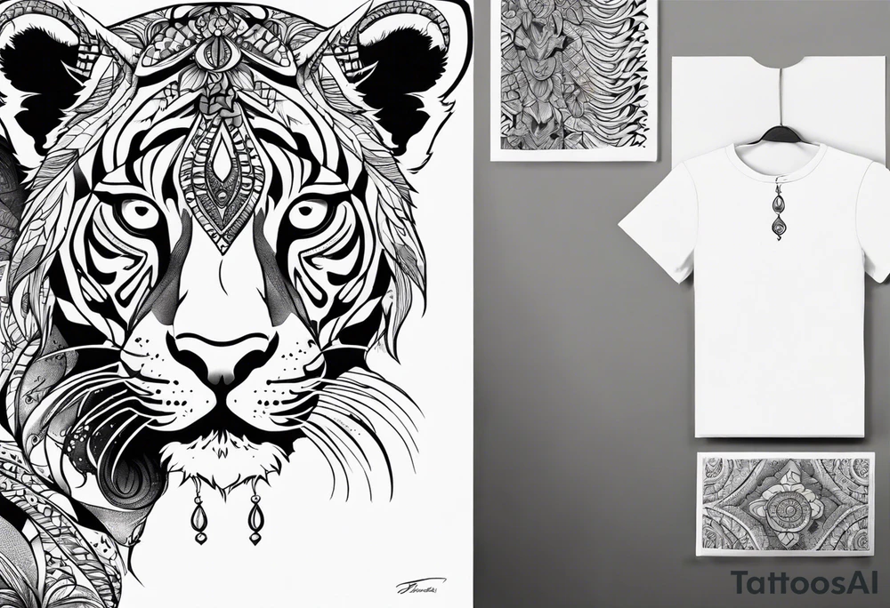 Animal Print tattoo idea