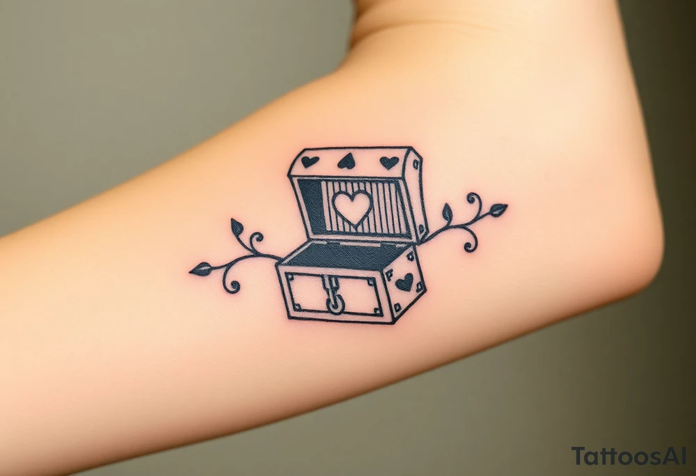 Pandora’s box, Tim Burton style tattoo idea