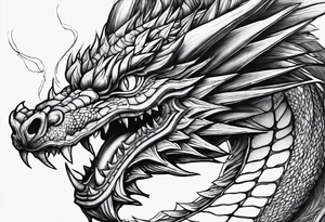 Slifer the sky dragon tattoo idea