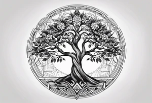 Tree of life tattoo idea