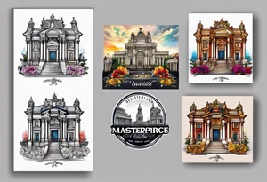 Madrid Spain scenes tattoo idea