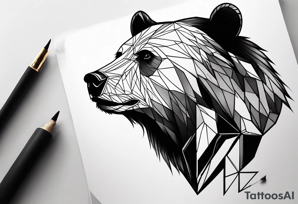 Live Bear tattoo idea