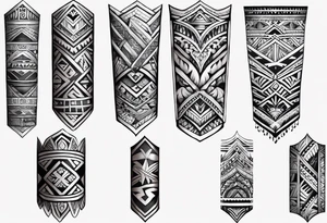 Samoan forearm tattoo with the name “Tialavea” in it tattoo idea
