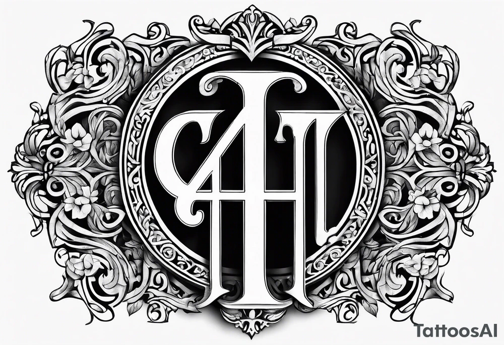 Greek letters tattoo idea