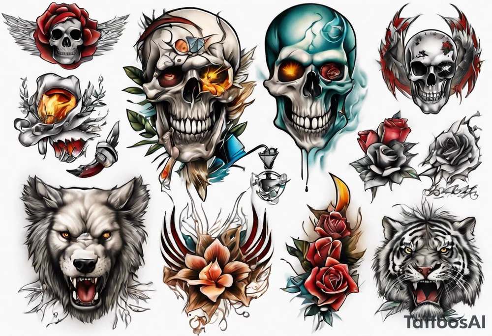 brüste tattoo idea