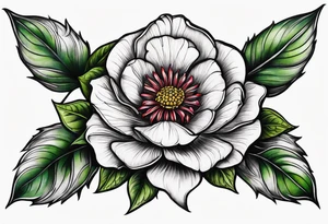 Tudor rose cygel tattoo idea