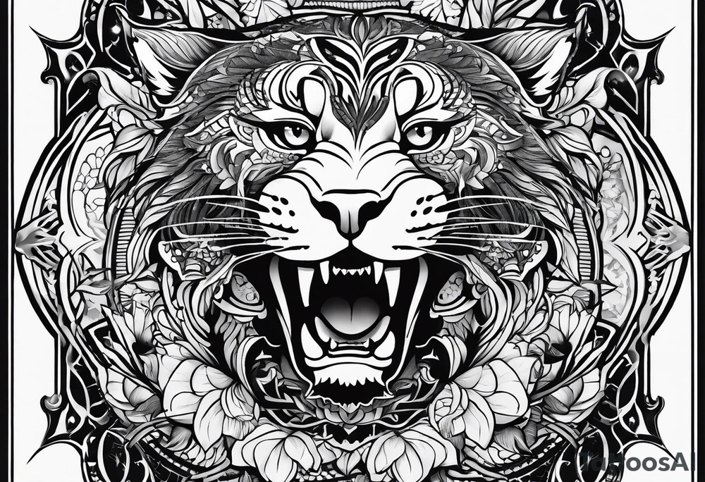 black and white tattoo dedicated to my adopted son Colton tattoo idea