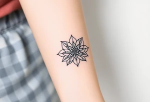 Lotus mandala tattoo idea