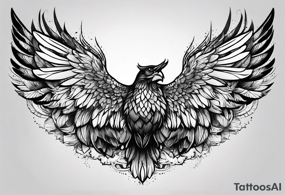 Wings tattoo idea