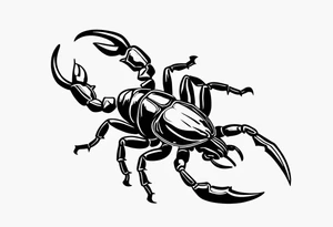 small Julia scorpion tattoo idea