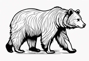 grizzly bear tattoo idea