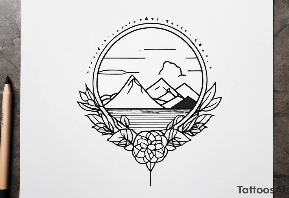 small tattoo for female arm sleeve outdoors inspired tattoo idea