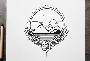 small tattoo for female arm sleeve outdoors inspired tattoo idea
