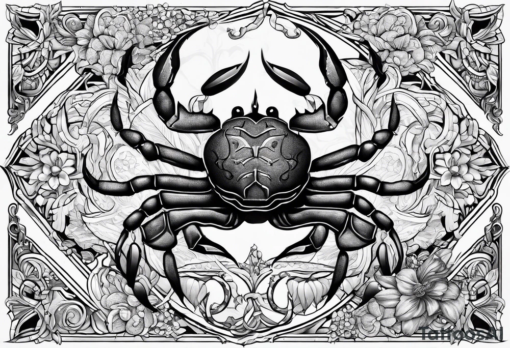 scorpio tattoo idea