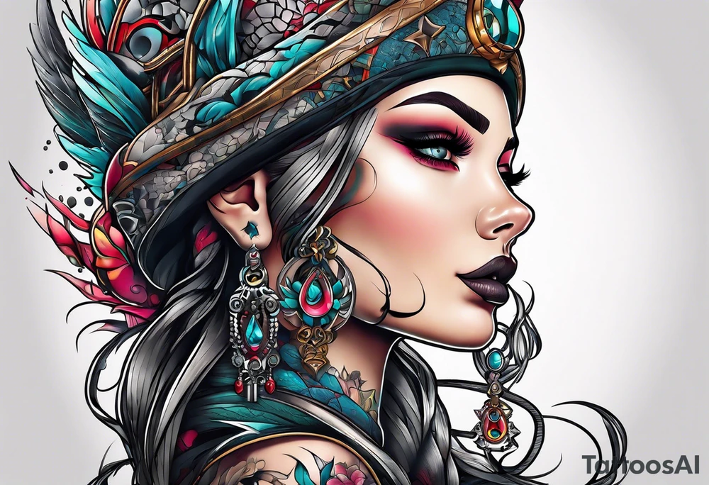 Bitch tattoo idea