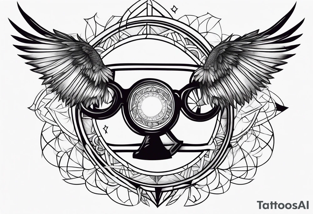 Harry Potter themed tattoo idea