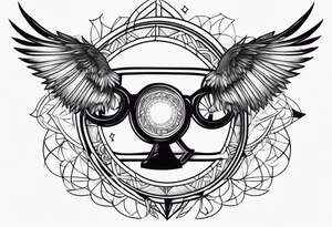 Harry Potter themed tattoo idea