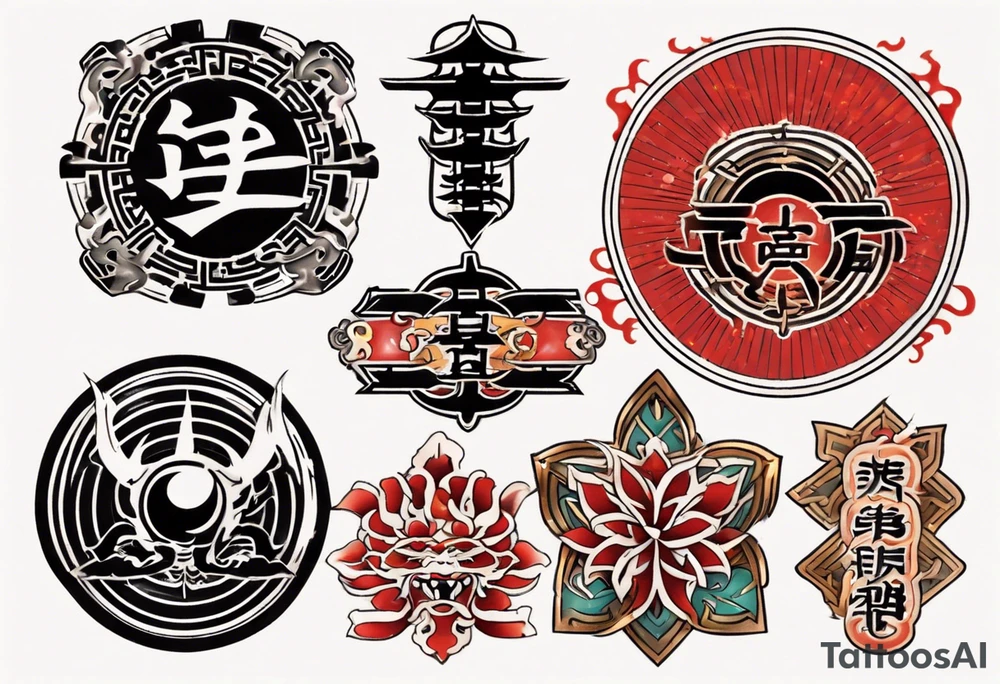 Japanese sign for energy tattoo idea