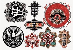 Japanese sign for energy tattoo idea