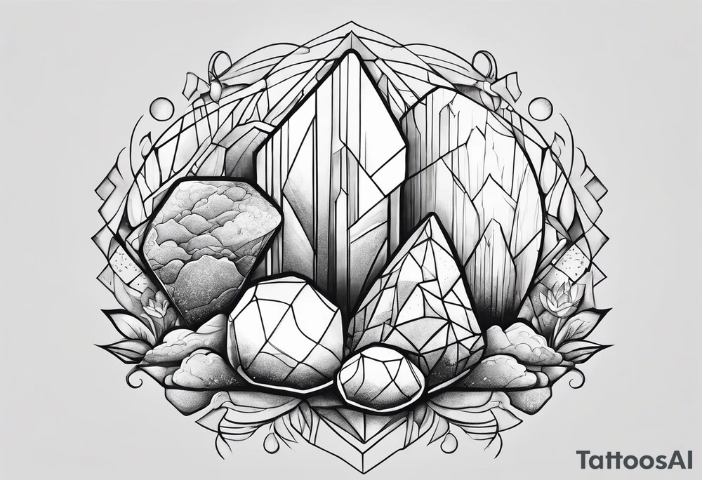 Wishing rocks tattoo idea