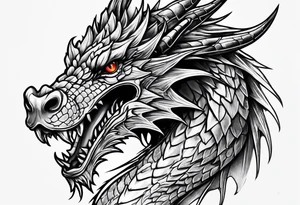 Welsh dragon tattoo idea