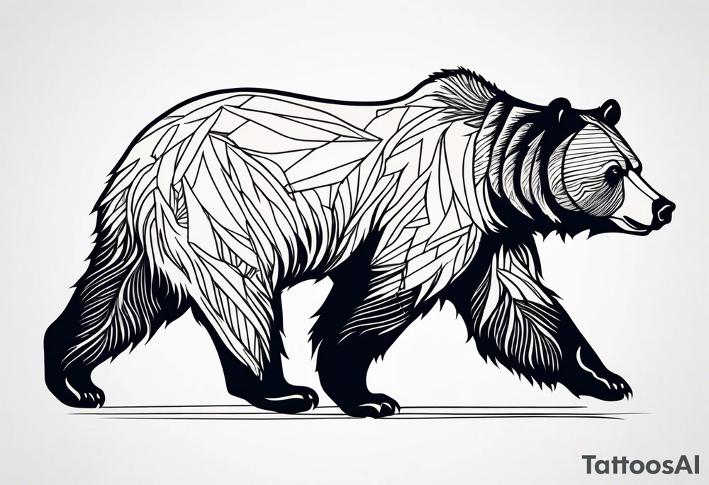 grizzly bear tattoo idea