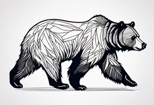 grizzly bear tattoo idea