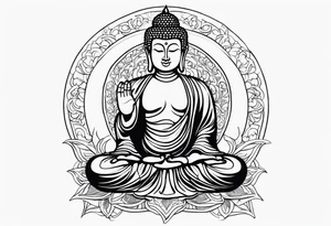 buddha tattoo idea