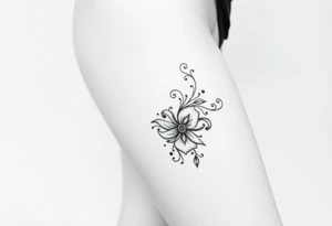 Sexy thigh tattoo tattoo idea