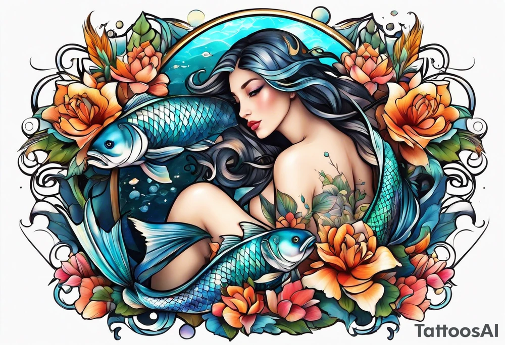 Pisces tattoo idea