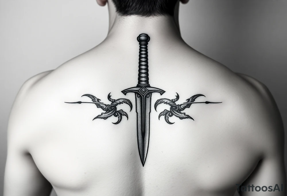 Dagger tattoo idea