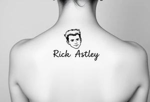 Rick Astley meme tattoo idea