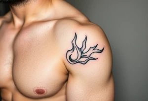 flame tattoo idea