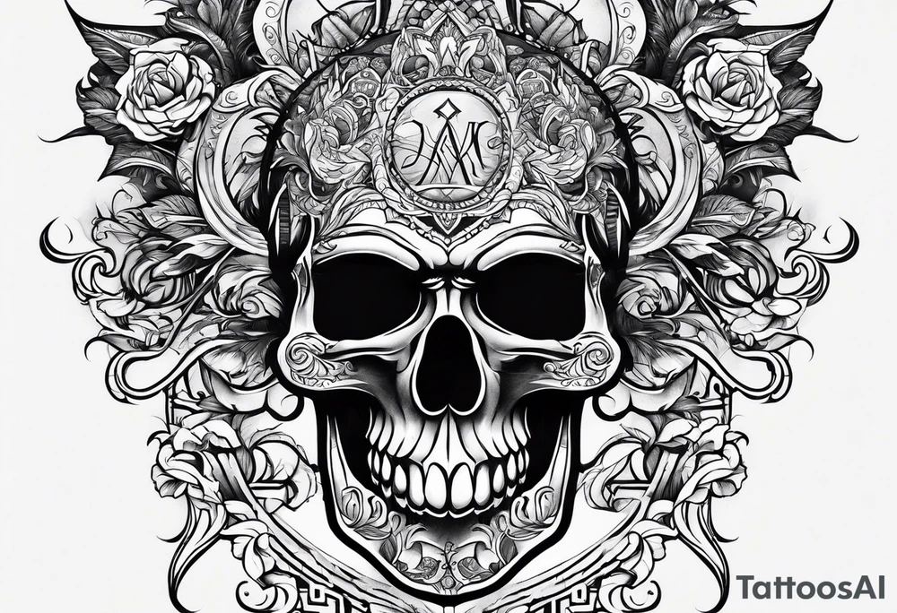 Initials J A R R tattoo idea