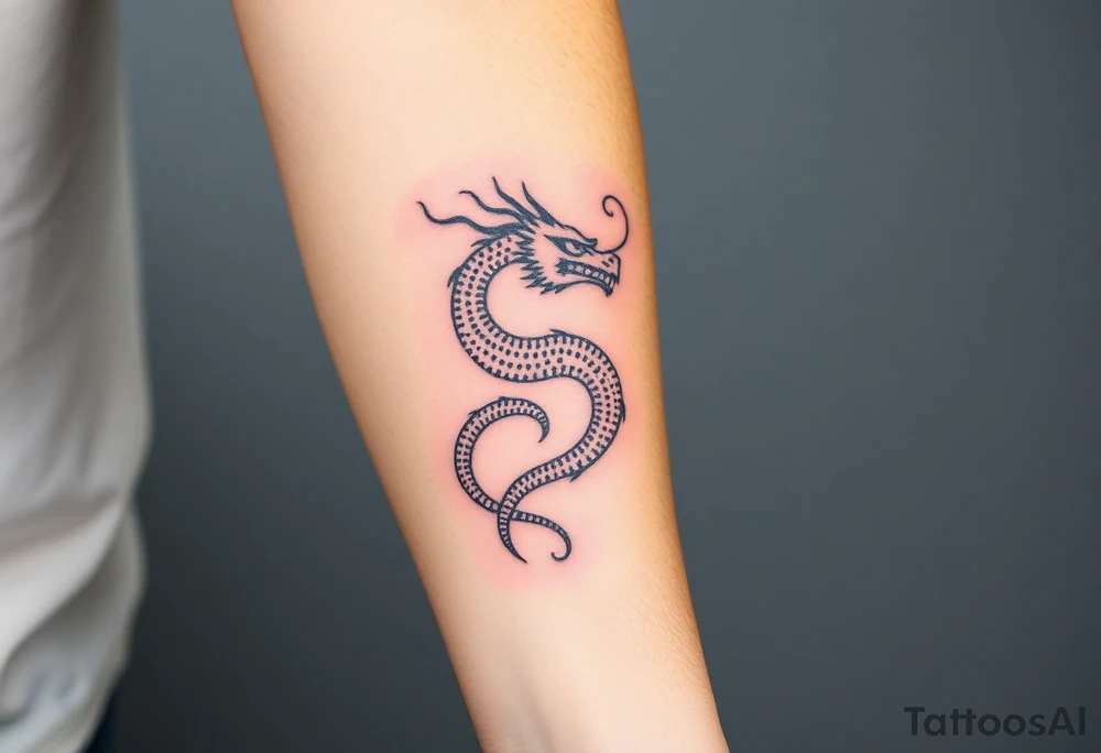 Aztec dragon tattoo idea