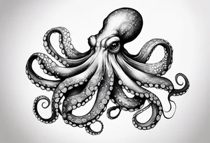 octopus tattoo idea