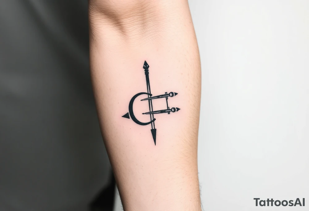 Arm sleev musical tattoo idea