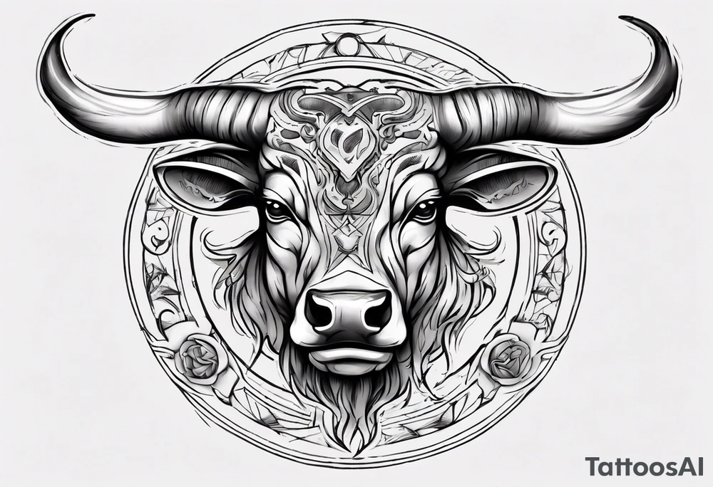 Taurus tattoo idea