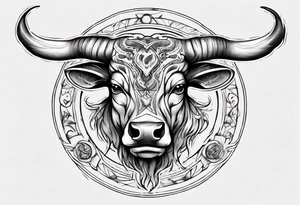 Taurus tattoo idea