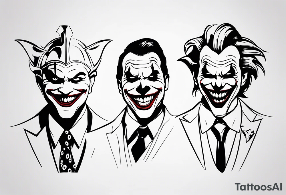 jokers hahahaha tattoo idea