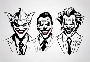 jokers hahahaha tattoo idea