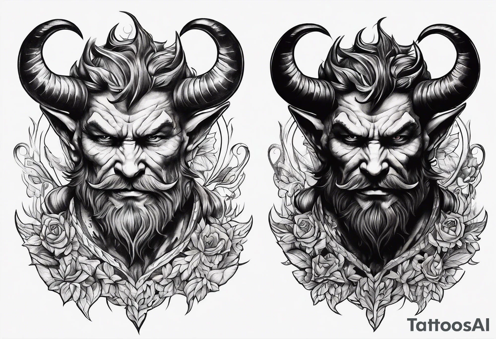 The devil tattoo idea