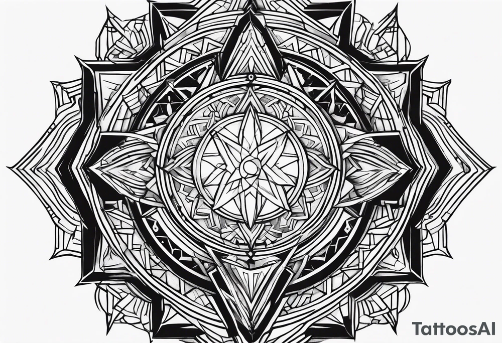 Night symbol tattoo idea